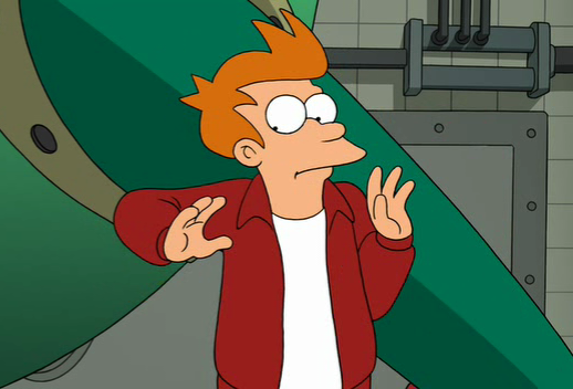 Fry futurama frame